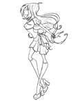 Coloriage Winx 39