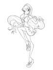 Coloriage Winx 49