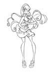 Coloriage Winx 50