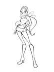 Coloriage Winx 53