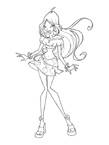 Coloriage Winx 65