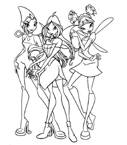 Coloriage Winx 7