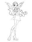 Coloriage Winx 78