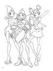 Coloriage Winx 83