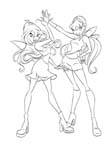 Coloriage Winx 84