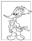 Coloriage Woody-woodypecker 6