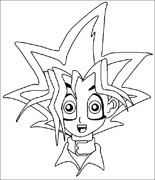 Coloriage 1 Yu-gi-uh