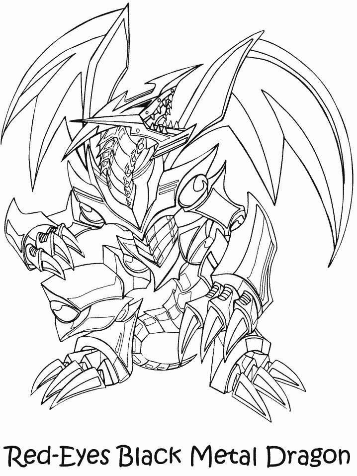 Coloriage 11 Yu-gi-uh