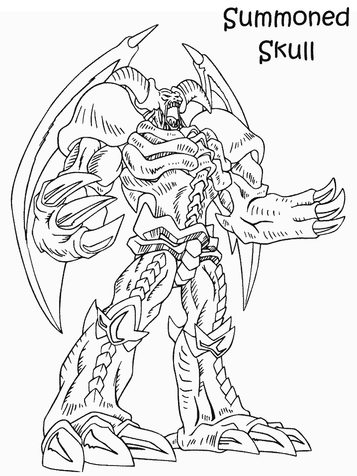 Coloriage 17 Yu-gi-uh