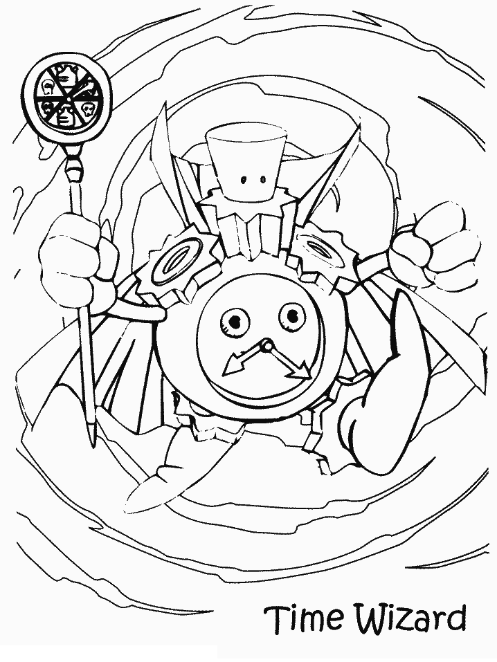 Coloriage Yugiuh 20