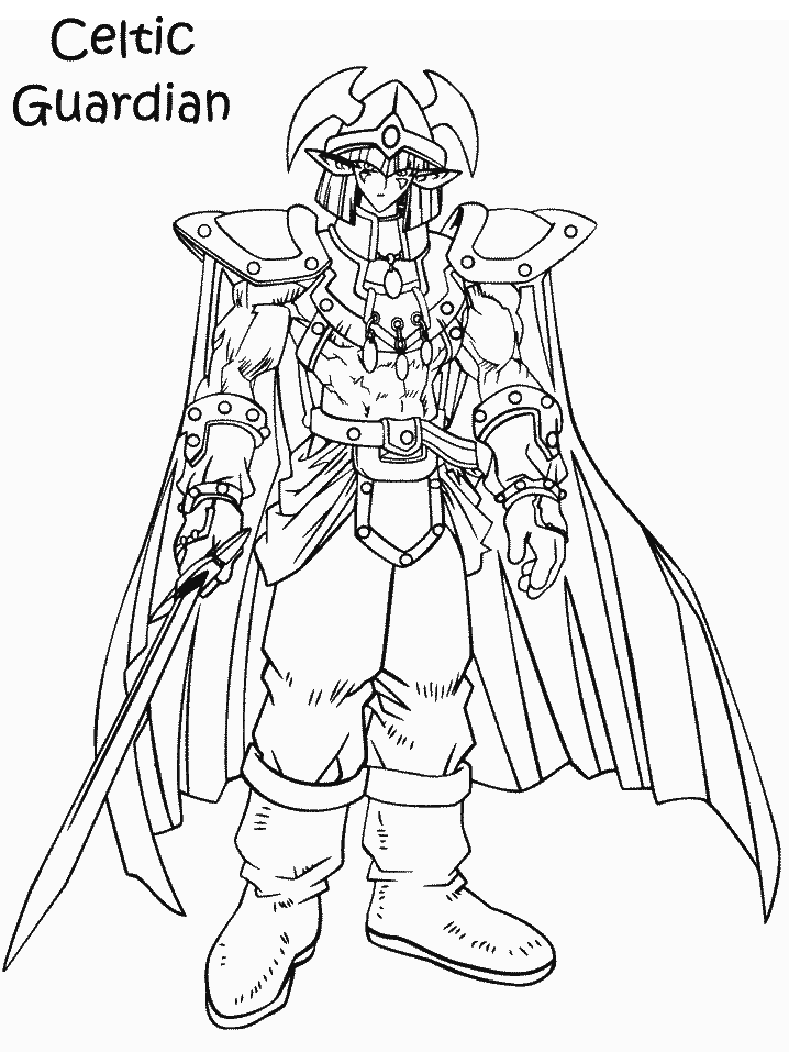 Coloriage 40 Yu-gi-uh