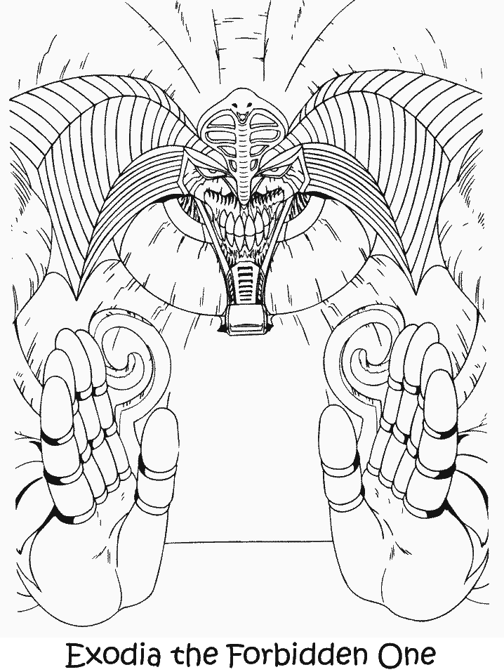 Coloriage Yugiuh 44