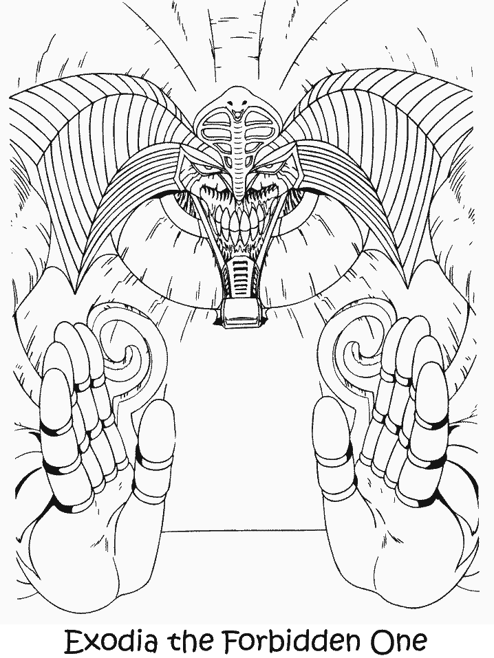 Coloriage 44 Yu-gi-uh