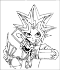 Coloriage Yu-gi-uh 3