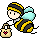 Gifs Animés abeilles 10