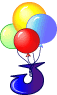 Gifs Animés ballons alphabet 10