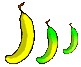 Gifs Animés bananes 10