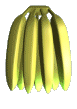 Gifs Animés bananes 23