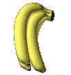Gifs Animés bananes 24