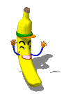 Gifs Animés bananes 33