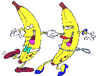 Gifs Animés bananes 36