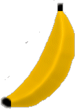 Gifs Animés bananes 38