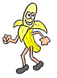 Gifs Animés bananes 40