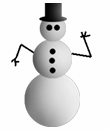 Gifs Animés bonhomme de neige 84