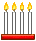 Gifs Animés bougies 3