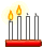 Gifs Animés bougies 9