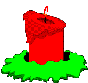 Gifs Animés bougies de noel 6