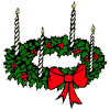 Gifs Animés bougies de noel 67
