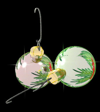 Gifs Animés boules de noel 50