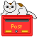 EMOTICON cat icone mail 1