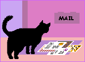 Gifs Animés cat icone mail 14