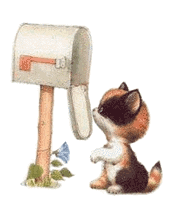 Gifs Animés cat icone mail 19