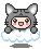 Gifs Animés chats 672