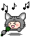 Gifs Animés chats 675
