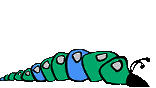 Gifs Animés chenilles 39