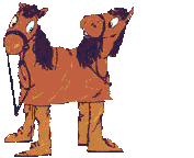 Gifs Animés cheveaux 184