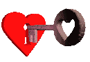Gifs Animés coeur clef 3
