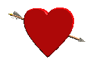 Gifs Animés coeur fleche 10
