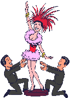 Gifs Animés danseur cabaret 13