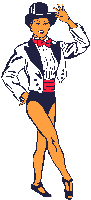 Gifs Animés danseur cabaret 5