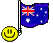 Gifs Animés drapeau de l-australie 3