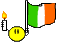 Gifs Animés drapeau de l-irlande 3