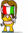 Gifs Animés drapeau de l-italie 10