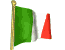 Gifs Animés drapeau de l-italie 6