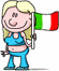 Gifs Animés drapeau de l-italie 8