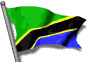 Gifs Animés drapeau de la tanzanie 11